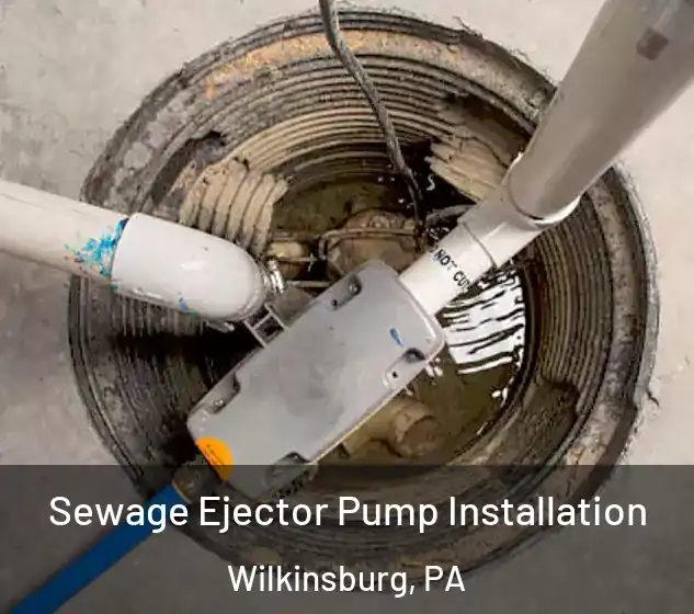  Sewage Ejector Pump Installation Wilkinsburg, PA